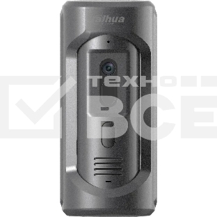 Видеопанель Dahua DHI-VTO2101E-P-S1 цветной сигнал CMOS цвет панели: серый