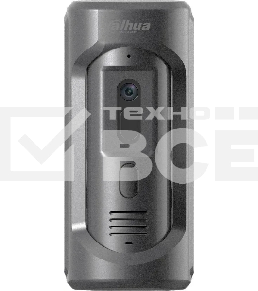 Видеопанель Dahua DHI-VTO2101E-P-S1 цветной сигнал CMOS цвет панели: серый