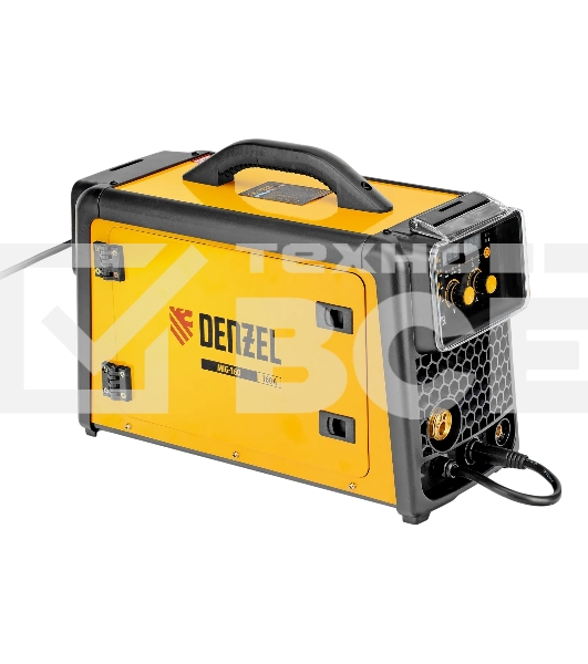 Аппарат инверторный полуавтоматической сварки Denzel MIG-160, 160 А, ПВ 60%, катушка 5 кг