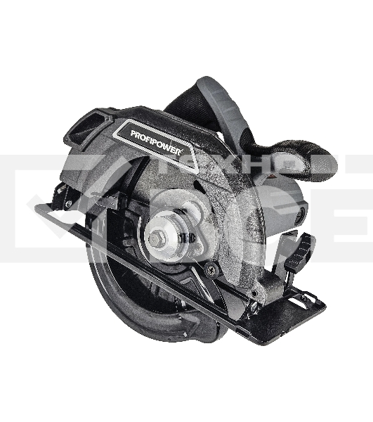 Пила циркулярная PROFIPOWER E0266 ДП-185B (1400Вт, 5500об/мин, диск 185х20мм, пропил 42/60мм, 45°)