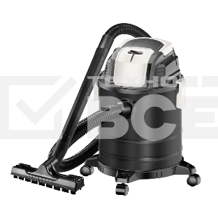 Пылесос строительный Kranz KR15, 1200Вт, 15л, 4м