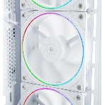 Кулер для корпуса Thermalright TL-S12RW Reverse (120x120x25mm, 4-pin PWM, ARGB, 47.6CFM, 23.2dBA, 1500RPM, White), фото3