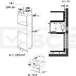 Шкаф духовой электрический с функцией СВЧ Maunfeld MCMO.44.9S, встраиваемый, фото6