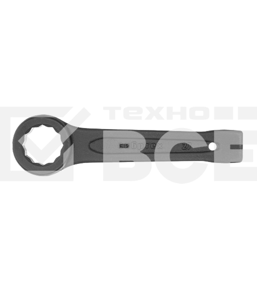 Ключ кольцевой Сибртех 14271 ударный, 27 мм