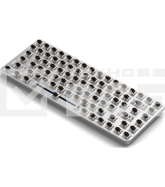 Клавиатура Satechi SM1 Slim Dark гибридная, USB Type-A, Bluetooth, радиоканал, чёрный