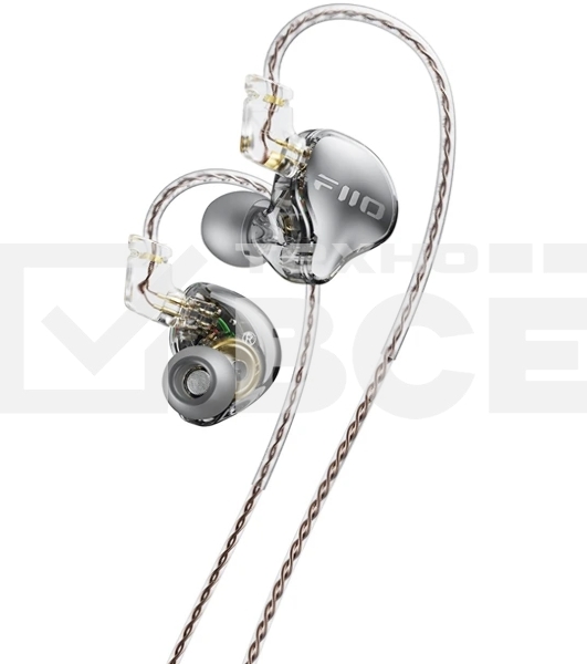 Проводные наушники FiiO JD10 черный, внутриканальные, Jack 3.5 мм