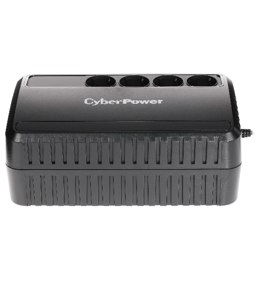 Источник бесперебойного питания CyberPower BU-1000/1000 ВА/600 Вт/4 х CEE 7 (евророзетка)