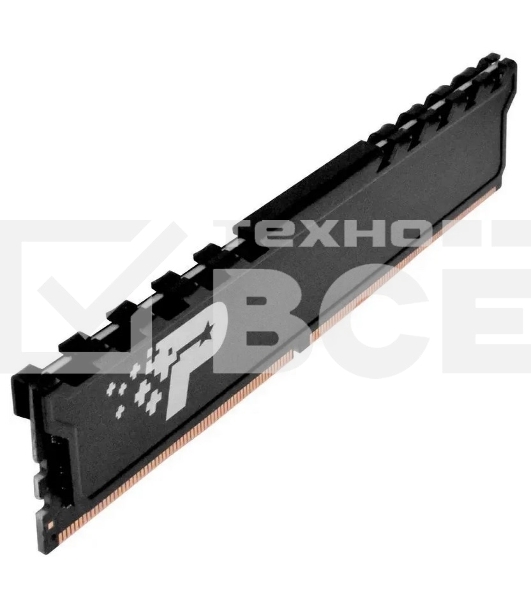 Оперативная память Patriot, DDR4, 16GB (1x16GB), 2400 MHz, CL17, с радиатором, черный