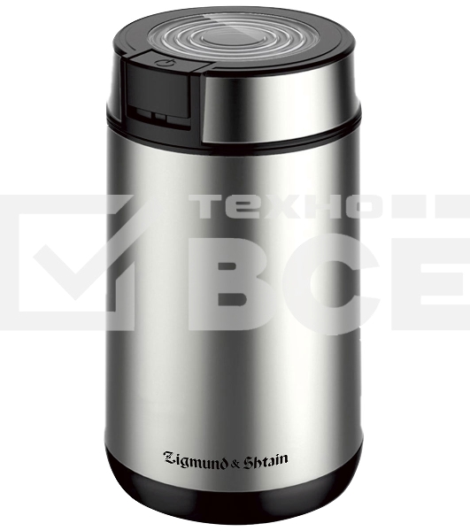 Кофемолка Zigmund & Shtain ZCG-01 250 Вт, 50 г, нержавеющая сталь