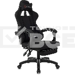 Кресло игровое Zombie Weaver черный, фото 1