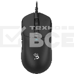 Мышь проводная A4Tech Bloody W72 Ultra черный, 20000 dpi, USB, кнопки - 7, фото 1