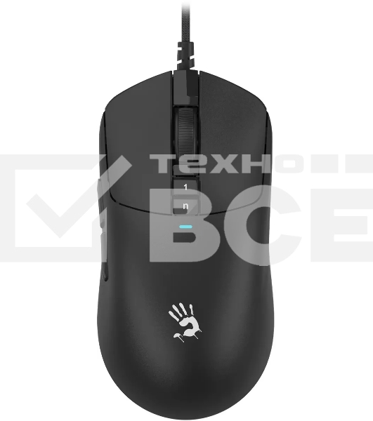 Мышь проводная A4Tech Bloody W72 Ultra черный, 20000 dpi, USB, кнопки - 7