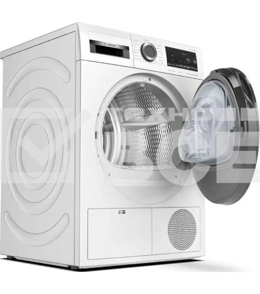 Сушильная машина Bosch WQG241AKPL белый/черный, 9 кг, сушка - тепловой насос, программ - 14, 59.8 x 84.2 x 61.3 см
