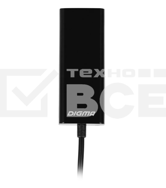 Сетевой адаптер Digma D-USB2-LAN100 Net Adapter Ethernet USB 2.0 (pack:1pcs)