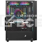 Компьютерный корпус 1STPLAYER FD3 Black, ATX, 4x120мм LED fans inc., фото2