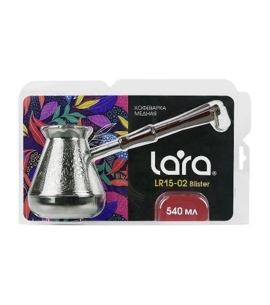 Турка Lara LR15-02 медная 540 мл Виноград