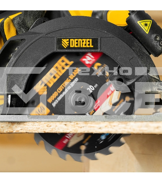 Пильный диск по дереву Denzel ф160 х 20 мм, 24 зубьев 733047