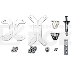 Кулер JONSBO HX4170D White LGA1700/1200/115X/775/AM4 низкопрофильный 45.3мм (36шт/кор, TDP 150W, PWM, 92мм Dynamic Multi-Color LED Fan, 4 тепловые трубки, медная база, 4-pin, белый) Retail, фото2