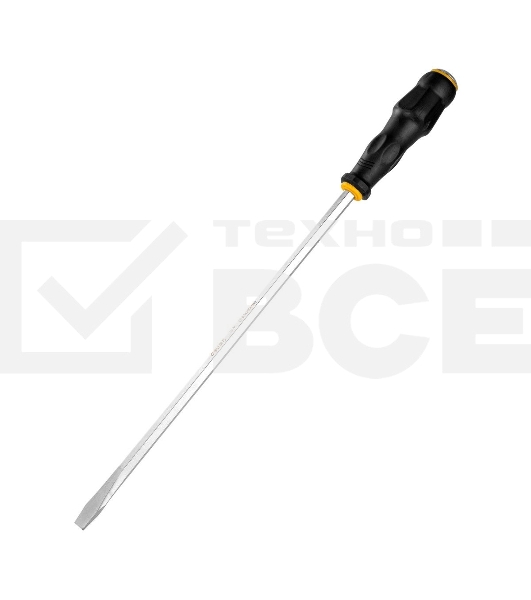 Отвертка шлицевая со сквозным хвостовиком (ударная) Deli DL6270081 SL8x200