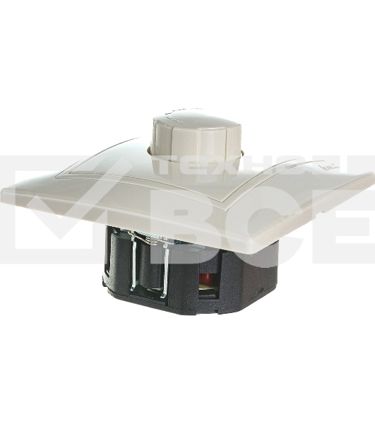 Светорегулятор СП 800 Вт Мира крем/крем. Lezard 701-0303-115