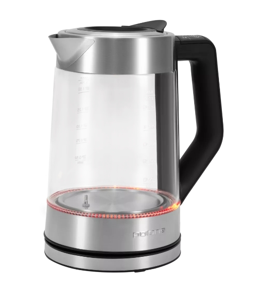 Чайник электрический POLARIS PWK1725CGLD WIFI IQ Home, 1,7 л, 2200 Вт, стекло