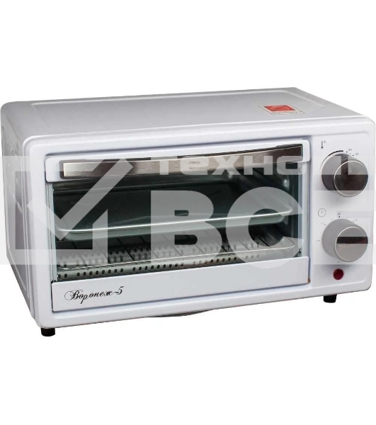 Мини-печь Великие Реки Воронеж-5, 900 Вт, 9 литров, таймер на 60 минут, функции духовки, гриля, тостера, быстрый нагрев, компактный размер