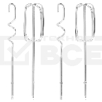 Миксер ручной Hyundai HYM-H5691 600 Вт, серебристый, фото4