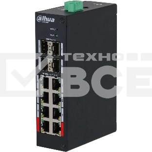 Коммутатор Dahua DH-HS4412-8ET-96 управляемый
