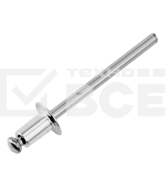 Заклепки алюминиевые Denzel, 5/32'-1/4', 4 x 6 мм, 50 шт.