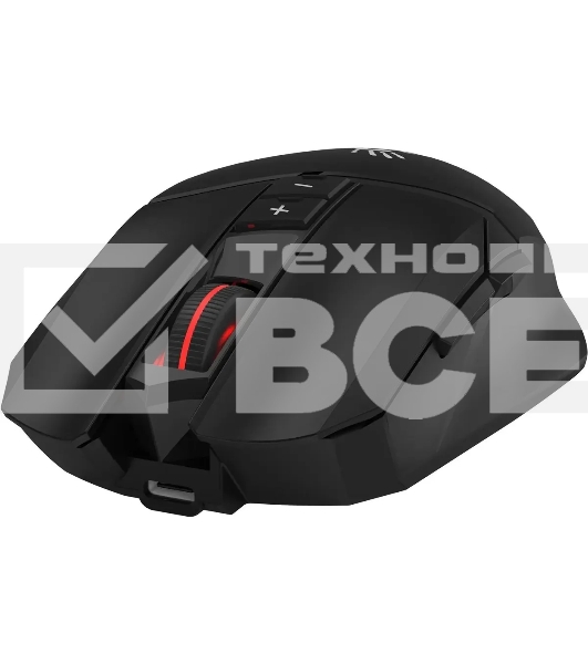 Мышь беспроводная A4Tech Bloody R36 Ultra черный, 12000 dpi, радиоканал, USB, кнопки - 7