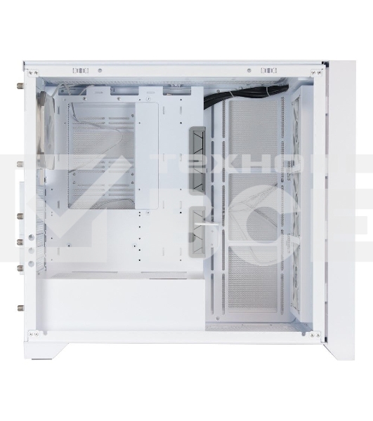 Компьютерный корпус ACD Lagrange; ATX, White, FANS: 120mm ARGB: 3 Top + 1 Rear + HUB. Drive bay int: 3x3,5