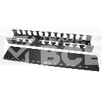 Кабельный органайзер Hyperline CM-2U-MLF-COV 2U шир.:19