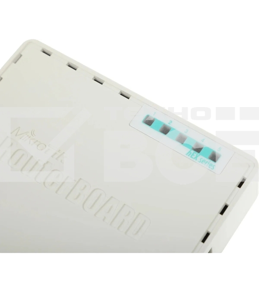 Маршрутизатор MikroTik RB750UPr2 hEX PoE lite 5x Ethernet, раздача PoE, 650 МГц ЦП, 64 МБ 5-портовый 100-Мбитный маршрутизатор с поддержкой PoE на 4-х портах