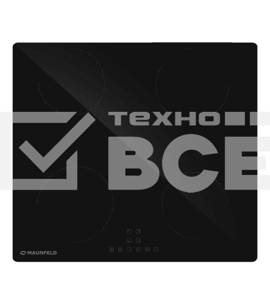 Индукционная варочная панель Maunfeld AVI594BK 7200 Вт, черный