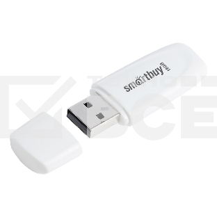 Флеш диск SmartBuy 16GB Scout White (SB016GB2SCW)