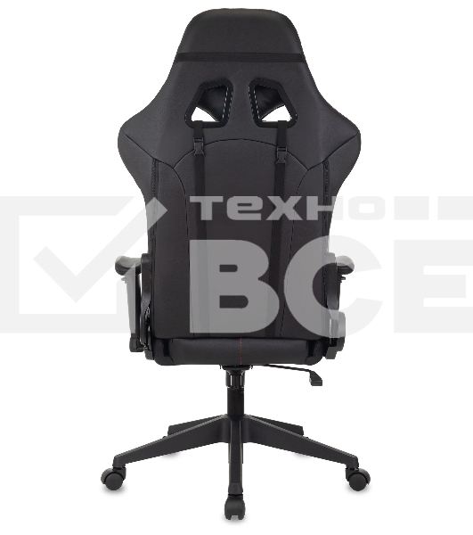 Кресло игровое Бюрократ VIKING 5 AERO RED черный/красный искусственная кожа