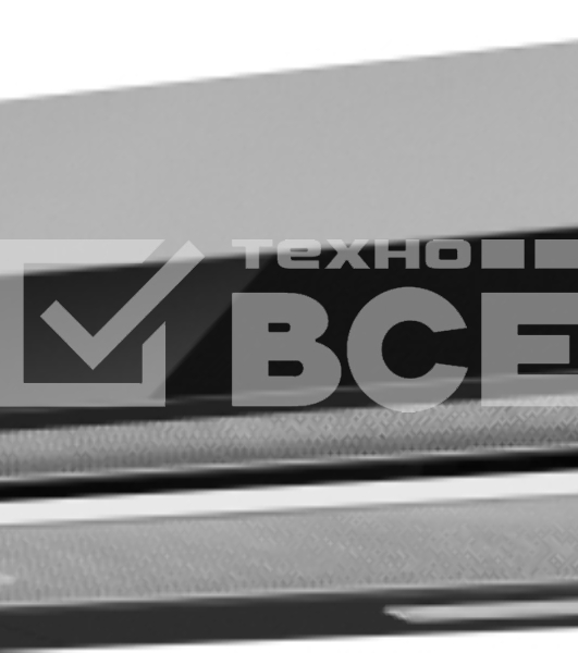 Вытяжка каминная Weissgauff TEL 600 Black Glass черный, 60 см, 600 куб. м/ч, 46 дБ