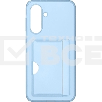 Чехол (клип-кейс) для Samsung Galaxy A36 Card Slot Case A36 голубой (EF-OA366TLEGRU), фото 1
