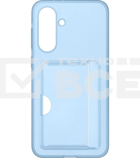 Чехол (клип-кейс) для Samsung Galaxy A36 Card Slot Case A36 голубой (EF-OA366TLEGRU)