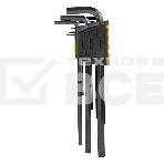 Ключи Deli Набор шестигранных ключей сверхдлинных Deli DL231309H 9 шт размеры 1,5,2,2,5,3,4,5,6,8,10мм, пластиковый держатель, фото4