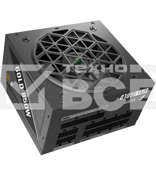 Блок питания 1STPLAYER NGDP Gold 850W, 850DВт, 80 PLUS Gold, 120мм, модульный, черный