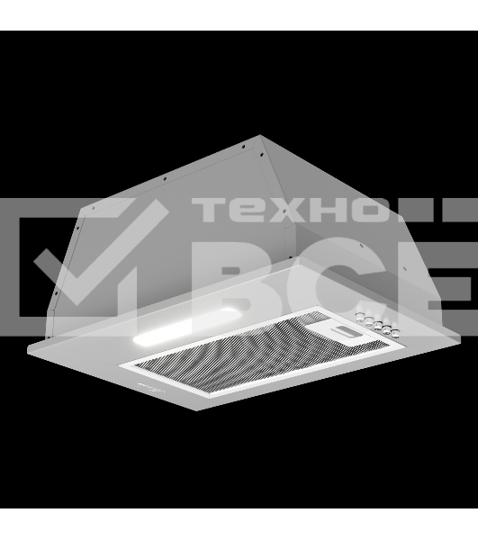 Вытяжка встраиваемая Monsher Angers 40 Acier серебристый, 40 см, 800 куб. м/ч, 45 дБ