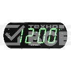 Радиочасы Soundmax SM-1562U (черный с зеленым), фото2