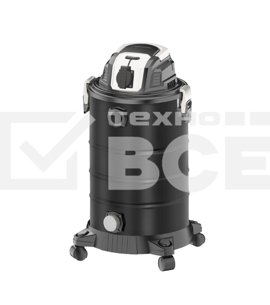 Пылесос строительный Kranz KR30, 1400Вт, 30л, 4м