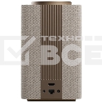 Умная колонка Яндекс Станция Макс, 65Вт, с экраном, 1 динамик, часы, Алиса, Wi-Fi, Bluetooth 5.0, Zigbee, бежевый, фото3