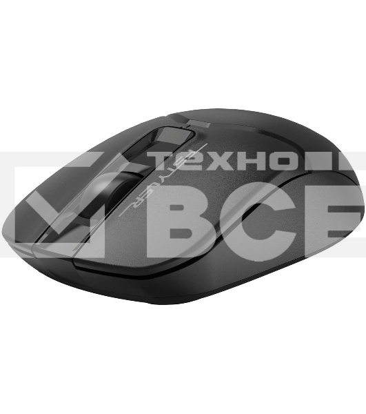 Мышь беспроводная A4Tech Fstyler FG12S черный, 1200 dpi, радиоканал, USB, кнопки - 3