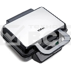 Вафельница Kitfort КТ-1620 Мощность 920 Вт. Размер: 240 х 260 x 95 мм. Длина шнура 70 см. Вес нетто 1,7 кг. Электрическая вафельница Kitfort КТ-1620 поможет испечь венские и бельгийские вафли. Она оснащена световыми индикаторами включения и готовности к работе, независимыми нагревателями в каждой половинке формы и отсеком для хранения шнура. Противоскользящие ножки не дают прибору скользить по столу во время готовки., фото2