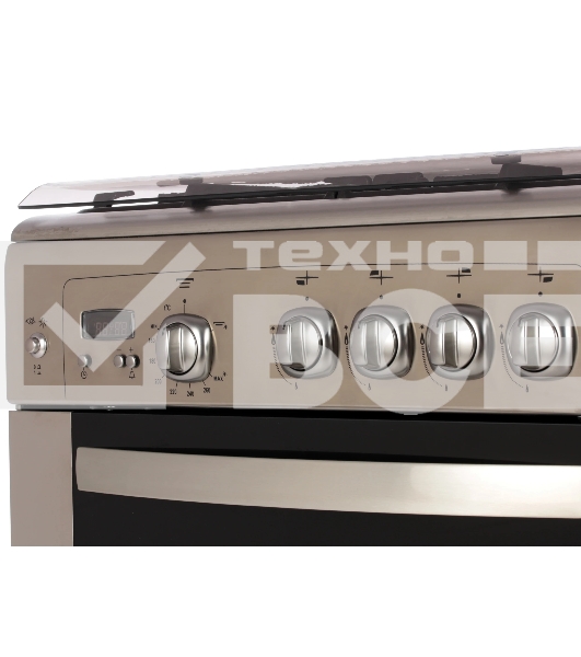 Плита газовая Gefest ПГ 6100-03 0004 серебристый, конфорок 4 шт, духовка 52 л, 60 см x 85 см x 60 см