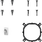 Кулер для процессора CPU Cooler Ocypus Beta A10 BK (75W, 3-pin, 67mm, Al, 1x124mm, 40CFM, 29.5dBA, 2000RPM, S: 1851/1700/115X/1200, AM5/AM4, black), фото3