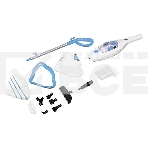 Паровая швабра Blackton Bt SM1114 White-blue, Мощность 1300 Вт, 2 в 1. Вертикальная и компактная, Резервуар для воды 300 мл, Время неприрывной работы до 20 минут, Быстрая и эффективная очистка всех типов полового покрытия: паркет, линолеум, плитка, Уничто, фото2